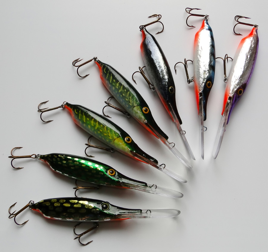 Esox2 - woblery do trollingu na szczupaka, suma, sandacza